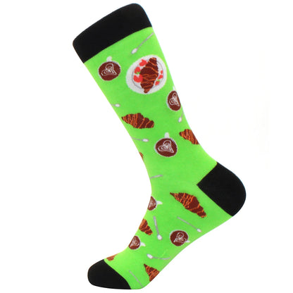 Fun Cartoon Cotton Crew Socks