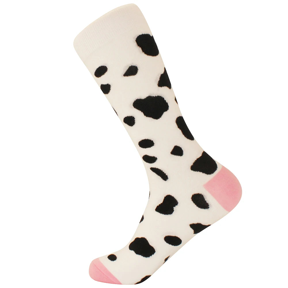 Fun Cartoon Cotton Crew Socks