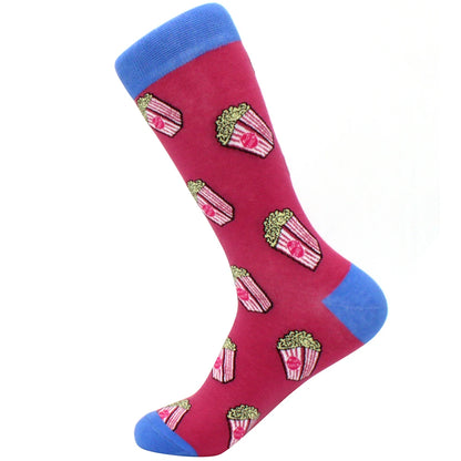 Fun Cartoon Cotton Crew Socks