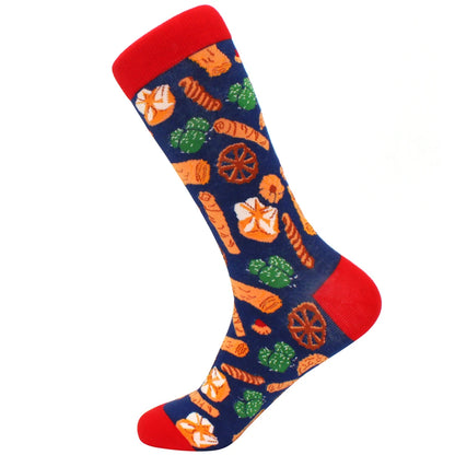 Fun Cartoon Cotton Crew Socks