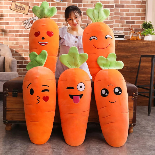 Cartoon Smile Carrot Plush toy Cute