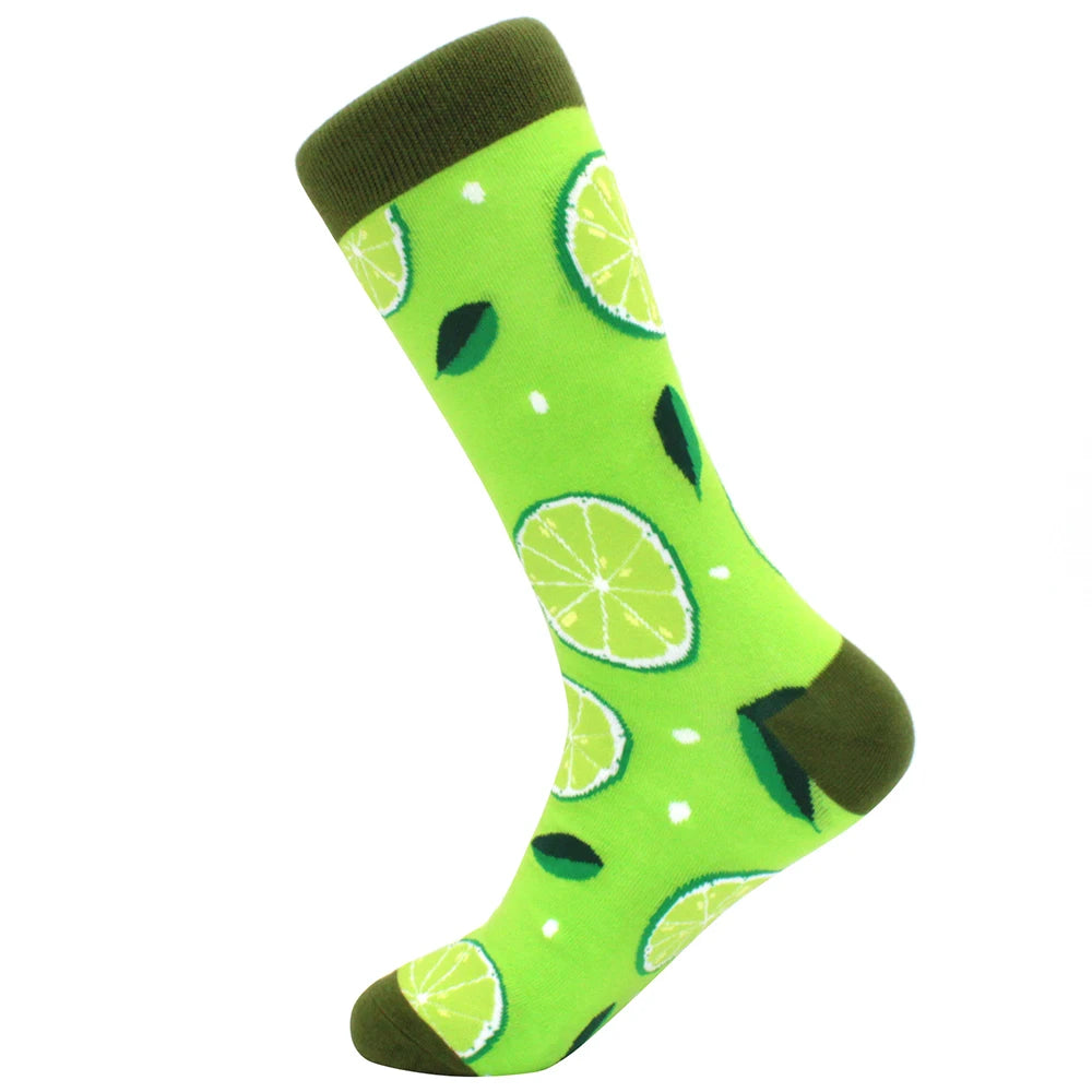 Fun Cartoon Cotton Crew Socks