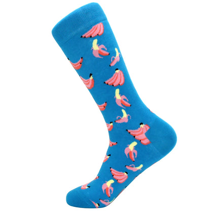 Fun Cartoon Cotton Crew Socks