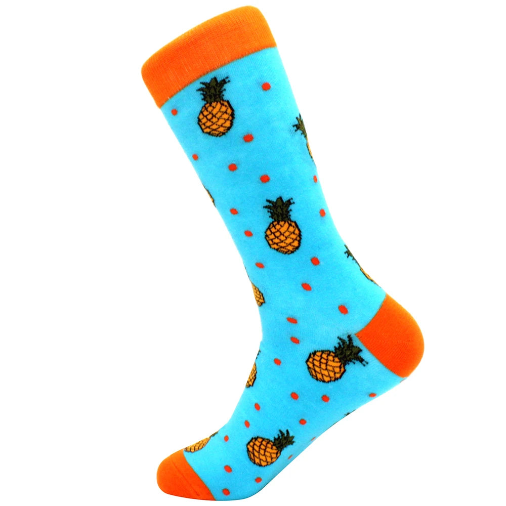 Fun Cartoon Cotton Crew Socks