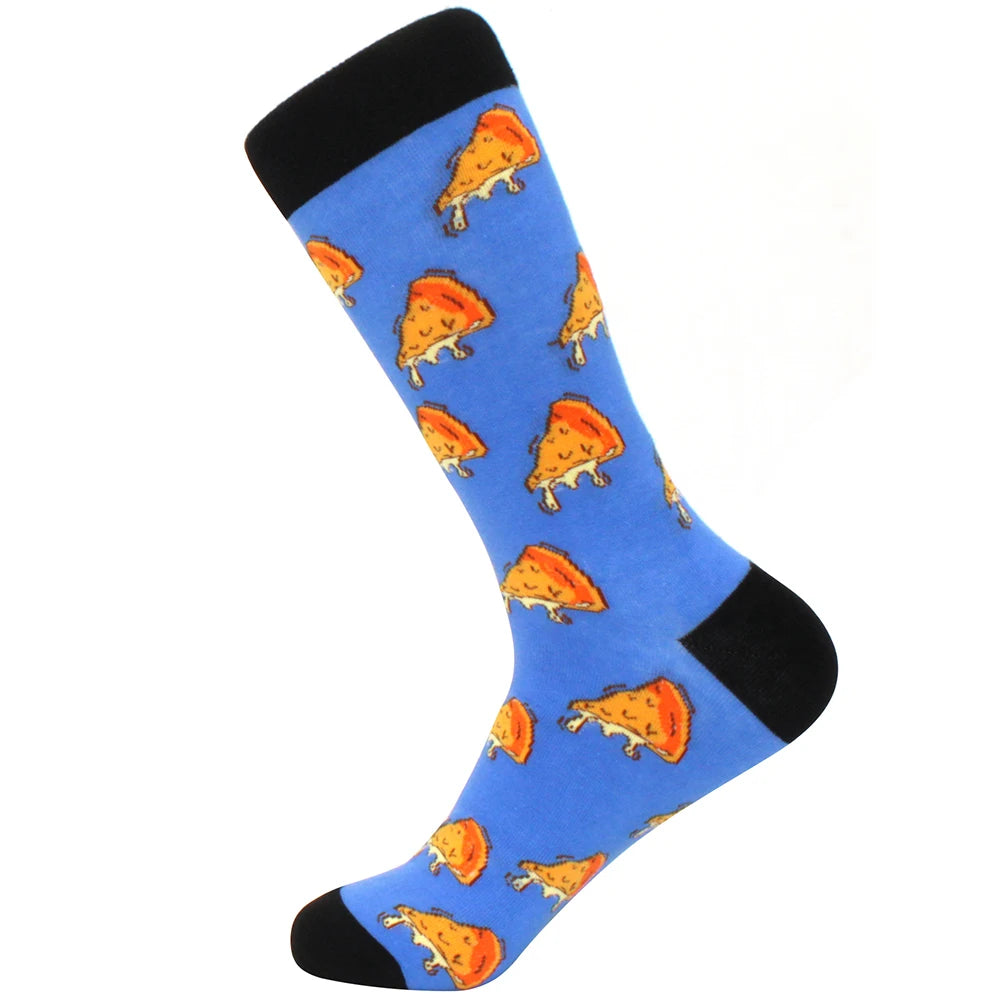 Fun Cartoon Cotton Crew Socks