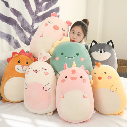 Kawaii Squishy Plush Pillow