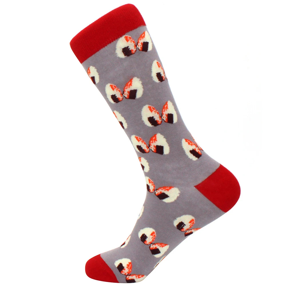 Fun Cartoon Cotton Crew Socks