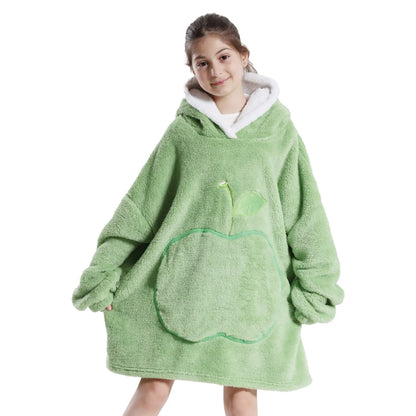 Winter Oversized Wearable Blanket Hoodie