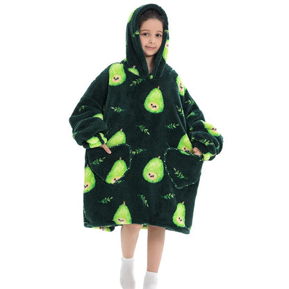 Oversized Wearale Blanket Hoodie