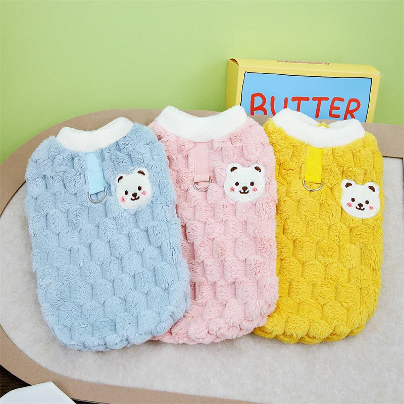 Warm Plush Pet Jacket