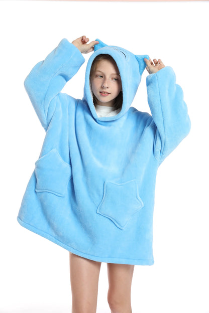 Cozy Warm Wearable Blanket Hoodie