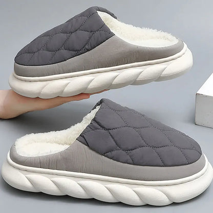 Winter Plush Slippers for Men & Women –