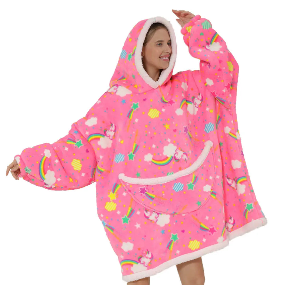 Kawaii Cow Hoodies