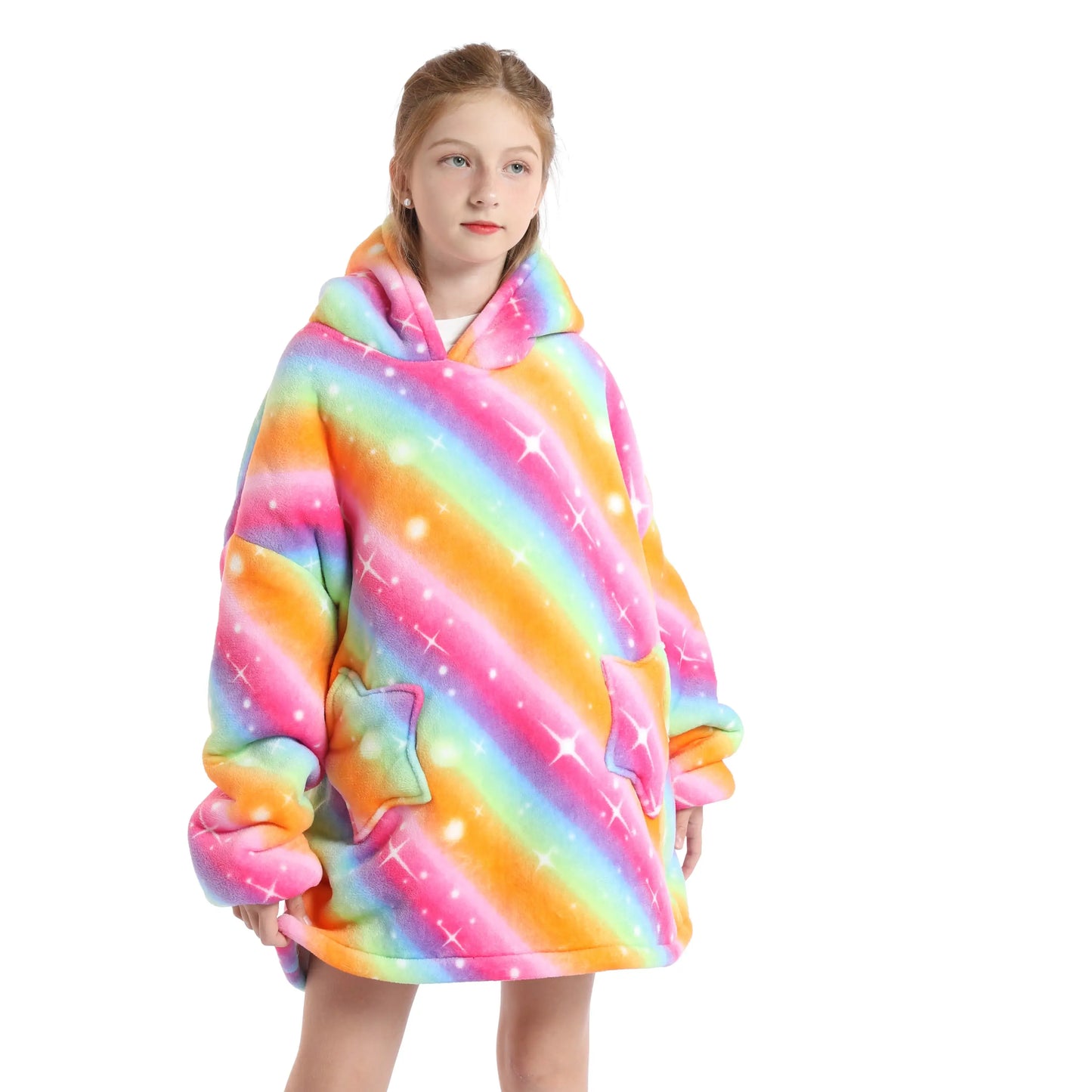 Cozy Warm Wearable Blanket Hoodie