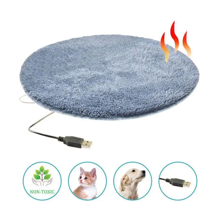 USB Pet Electric Blanket Plush Pad Blanket