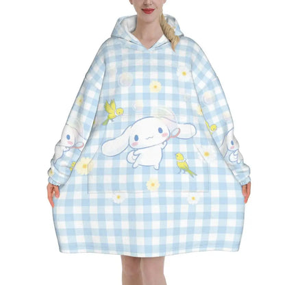 My Melody And Kuromi Blanket Hoodie