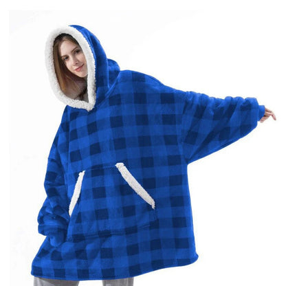 Hoodie Blanket Women Oversized Fleece Hoodie