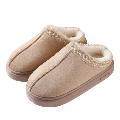 Shoes for Men Platform Fluffy Slippers