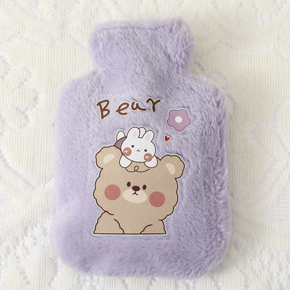 Plush Rabbit & Bear Hot Water Bottle