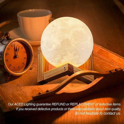 3D Print Rechargeable Moon Lamp