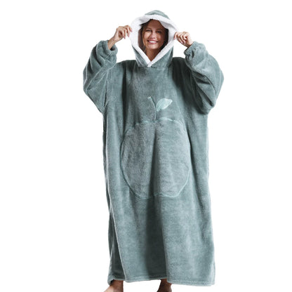 Winter Oversized Wearable Blanket Hoodie