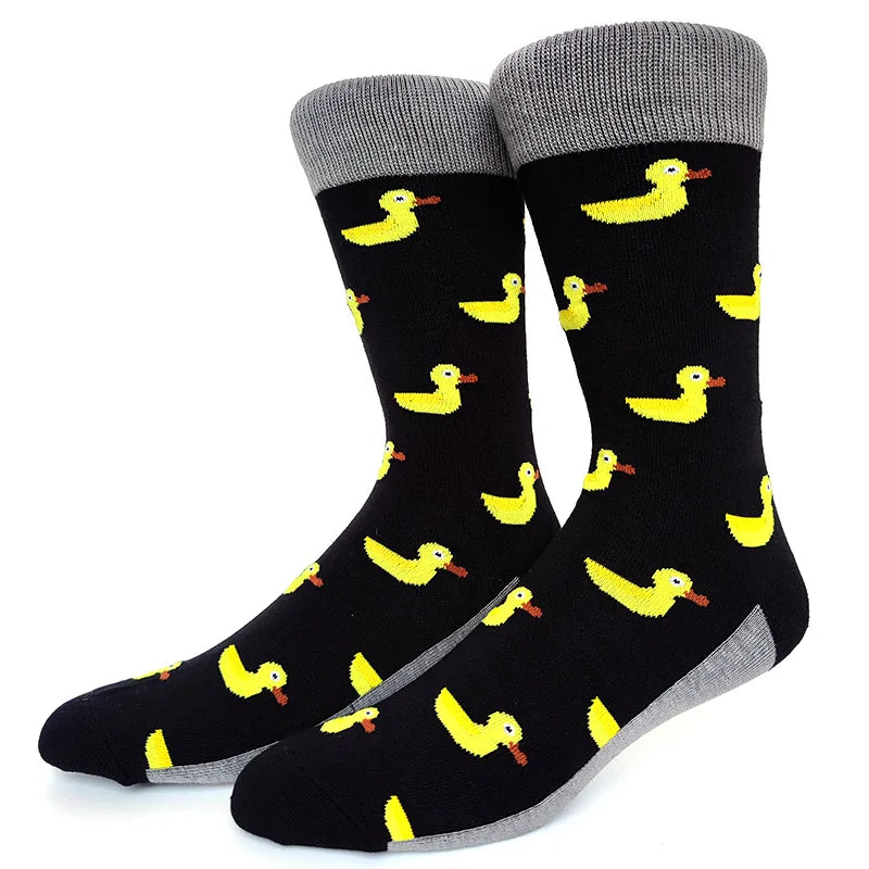 Cartoon-Themed Funny Crew Socks