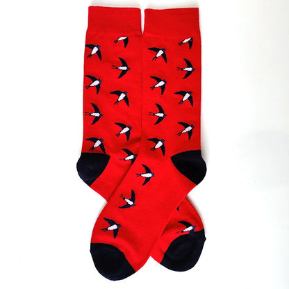 Cartoon-Themed Funny Crew Socks