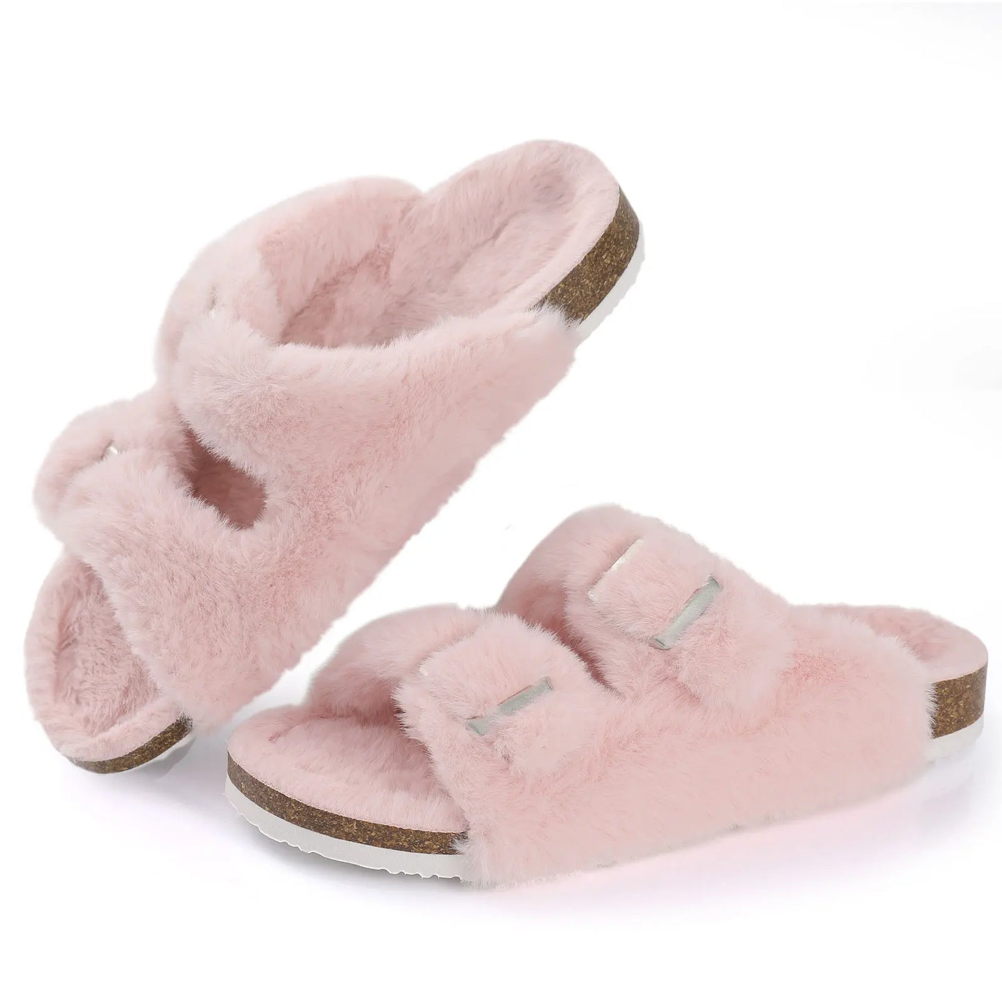 Shevalues Fuzzy Slippers