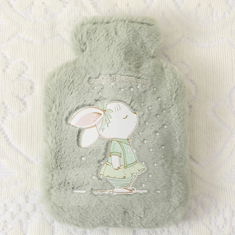 Plush Rabbit & Bear Hot Water Bottle