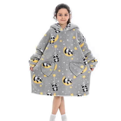 Oversized Wearale Blanket Hoodie