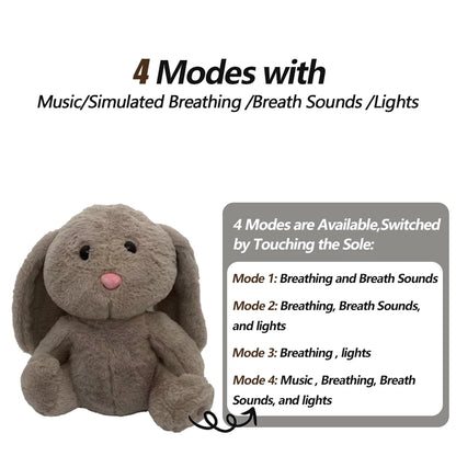 4-Mode Breathing Plush Toy