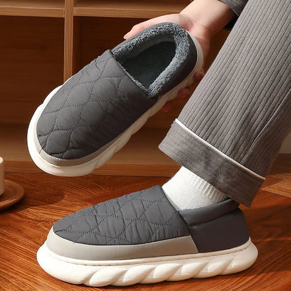 Winter Plush Slippers for Men & Women –