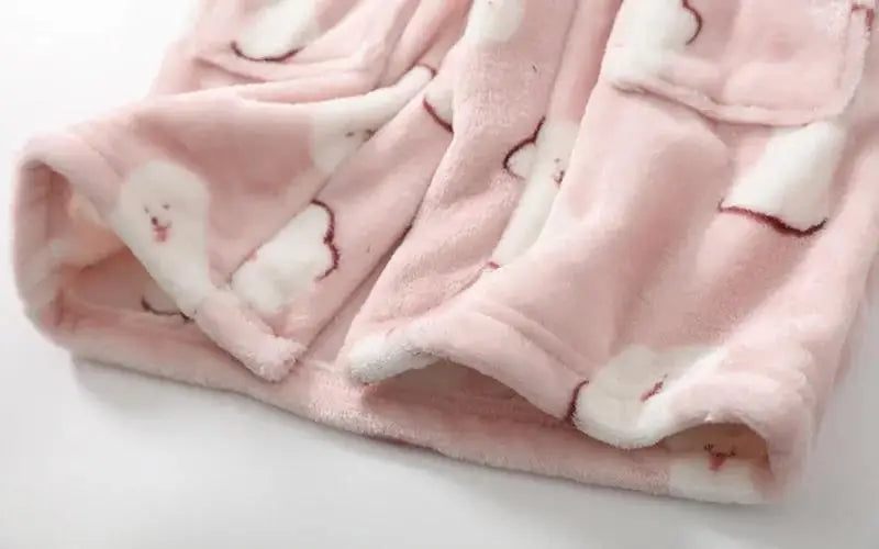 Kids Soft Fleece Bathrobe