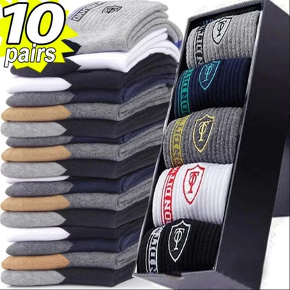 Men's fashion warm thickened padded comfortable casual socks,