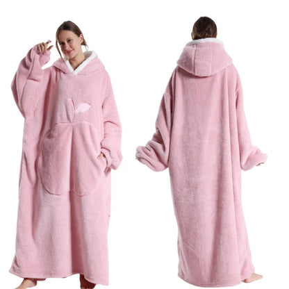 Winter Oversized Wearable Blanket Hoodie