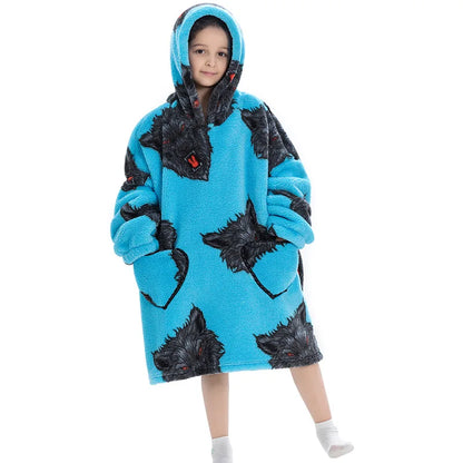 Oversized Wearale Blanket Hoodie