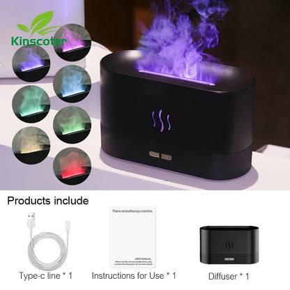 Ultrasonic Aroma Diffuser & Air Humidifier