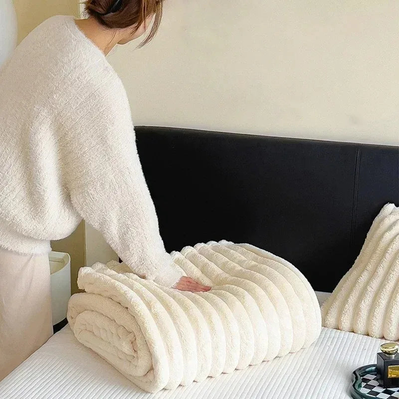 Soft Warmth Winter Sofa Blanket