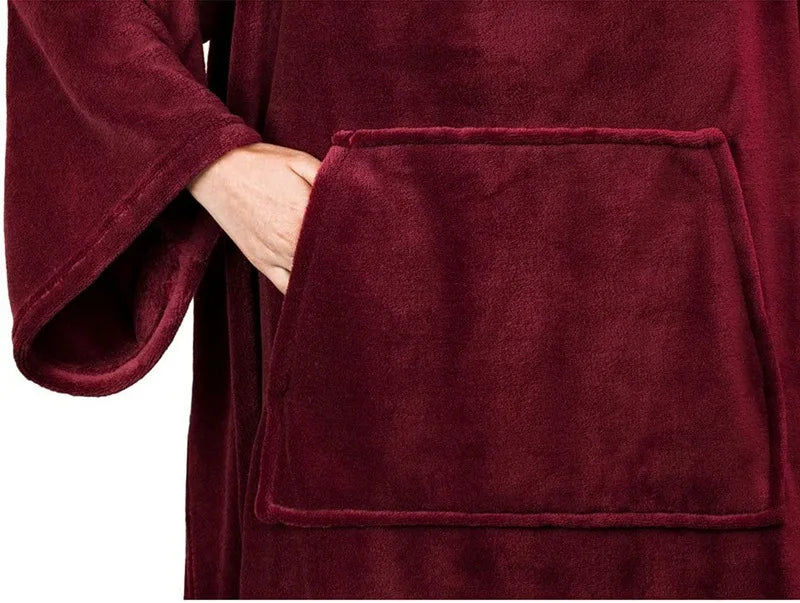 Wearable Blanket with Sleeves