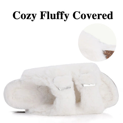 Shevalues Fuzzy Slippers