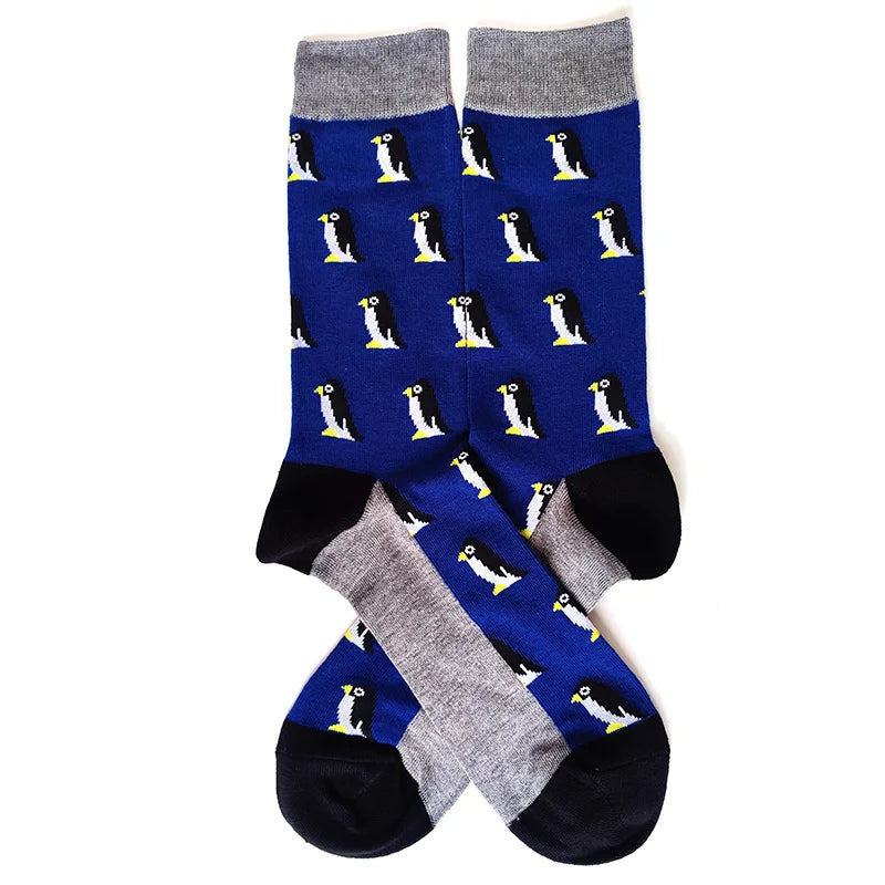 Cartoon-Themed Funny Crew Socks