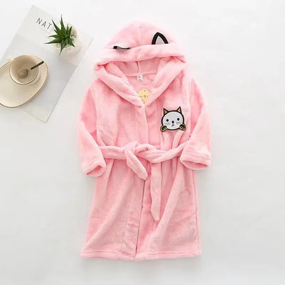 Kids Soft Fleece Bathrobe