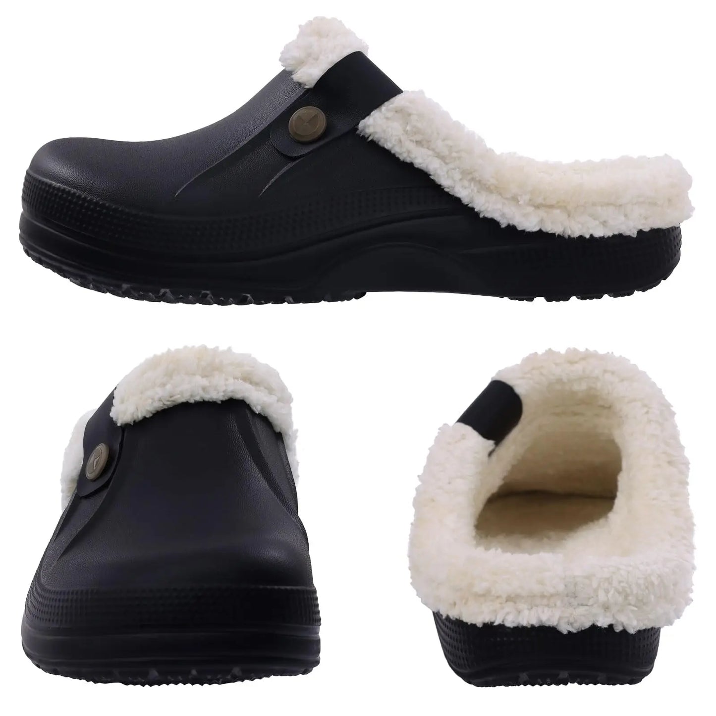 Warm Plush Winter Clogs