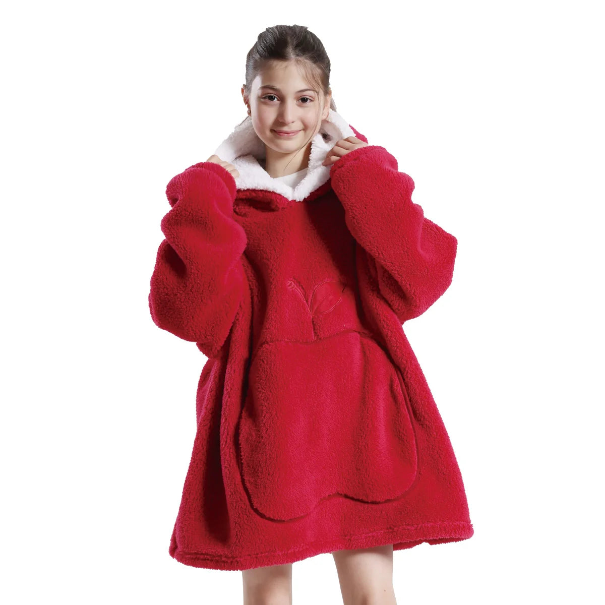 Winter Oversized Wearable Blanket Hoodie