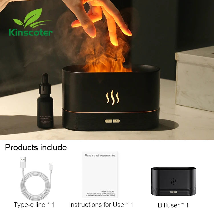 Ultrasonic Aroma Diffuser & Air Humidifier