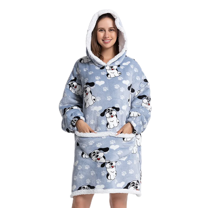 Winter Warm Blanket Hoodie