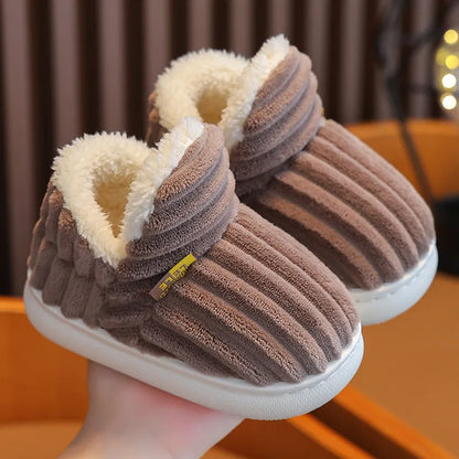 SmilePoP New Classic Fuzzy Kids Shoes