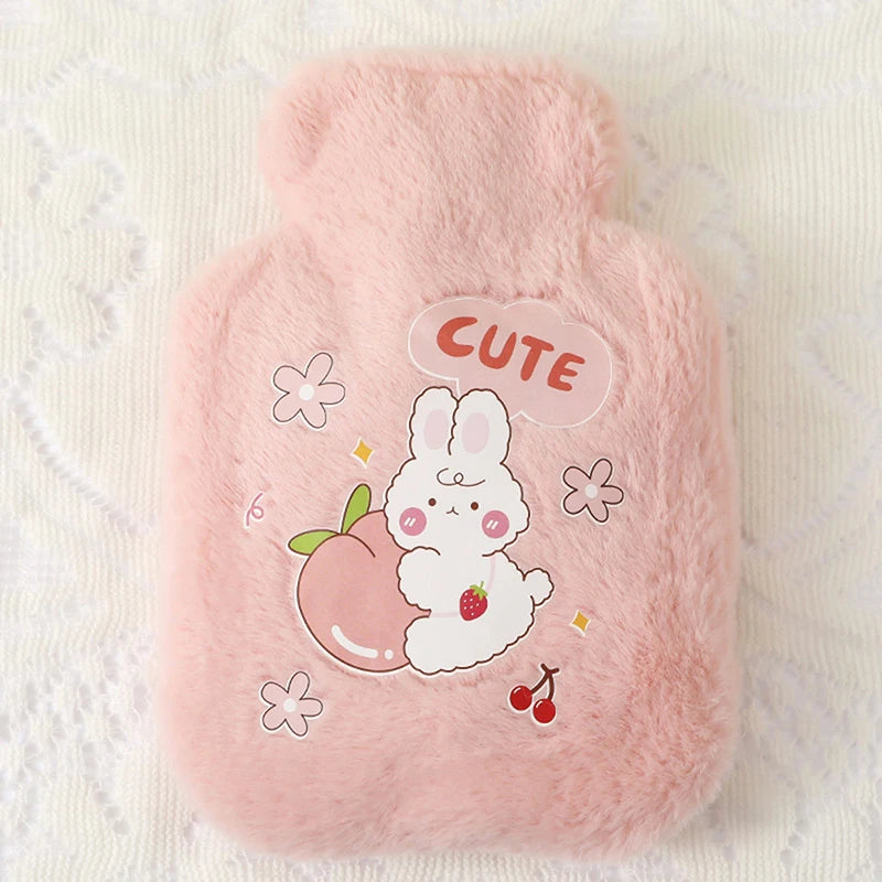 Plush Rabbit & Bear Hot Water Bottle