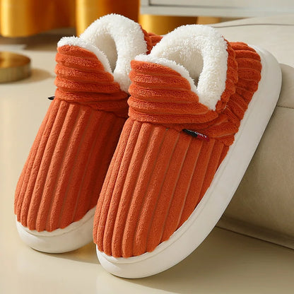 Winter Plush Slippers for Men & Women –