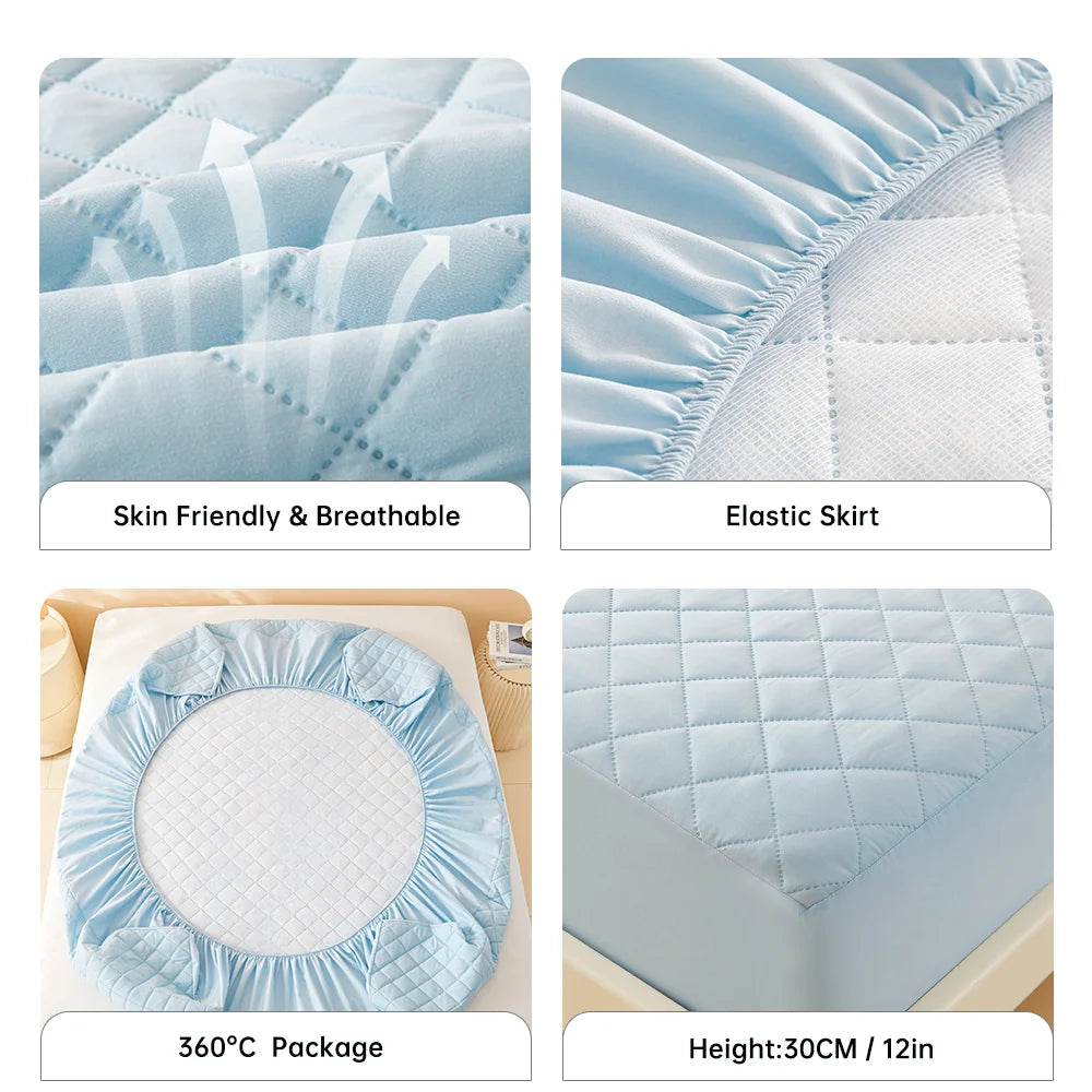 Waterproof 3D Air Fabric Mattress Protector